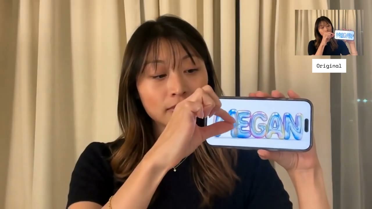 AI edited demo result